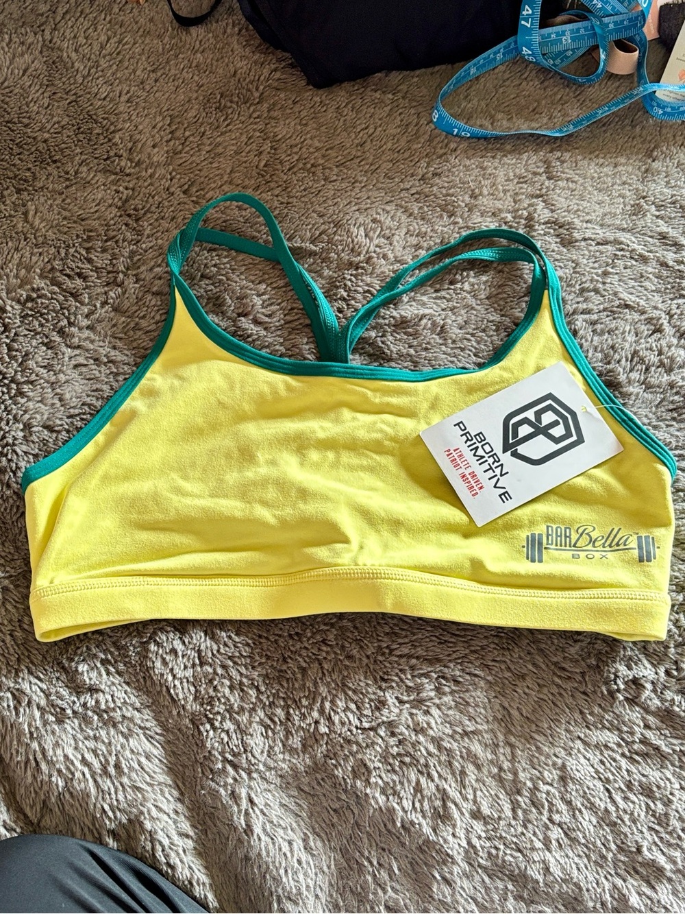 Born Primitive Barbella Box Sports Bra NWT